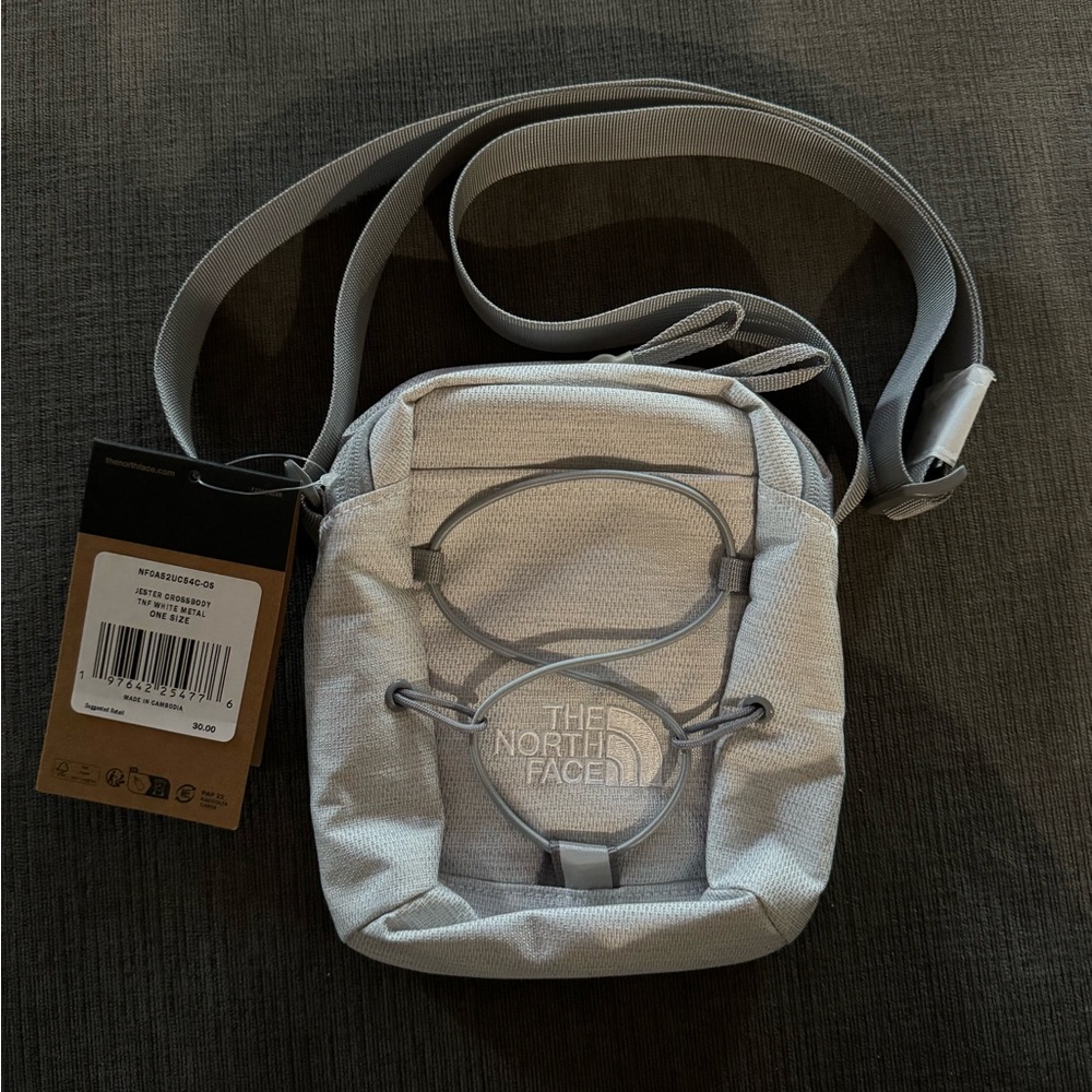 NWT Jester Crossbody TNF White Meta OS